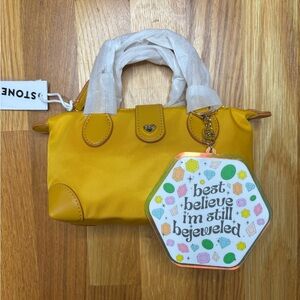 Stoney Clover Lane Pouchette 01 Yellow Women's Handbag